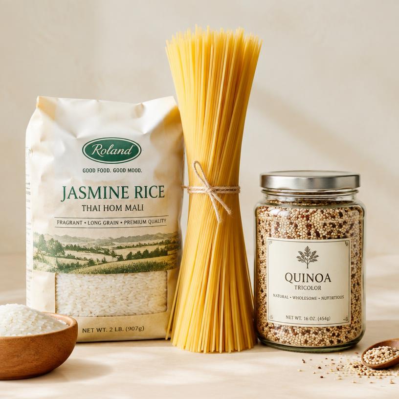 Rice, Pasta & Grains
