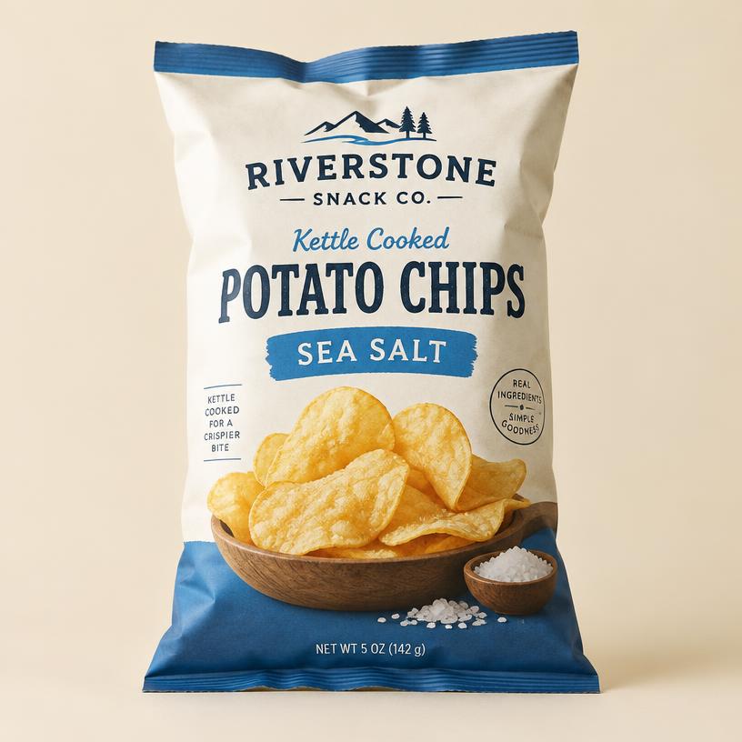 Sea Salt Kettle Chips