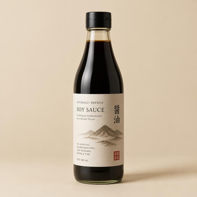 Naturally Brewed Soy Sauce