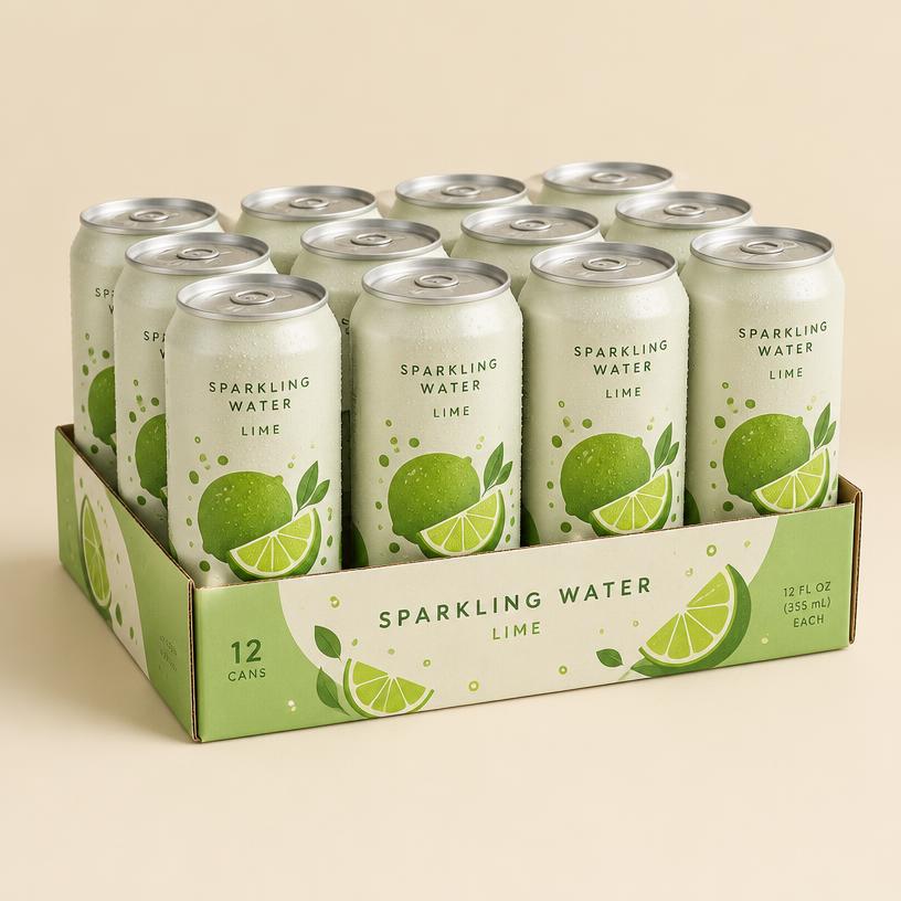 Sparkling Water, Lime